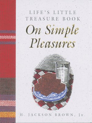 cover image of Life's Little Treasure Book on Simple Pleasures